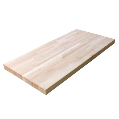 Butcher Block Top Workbench