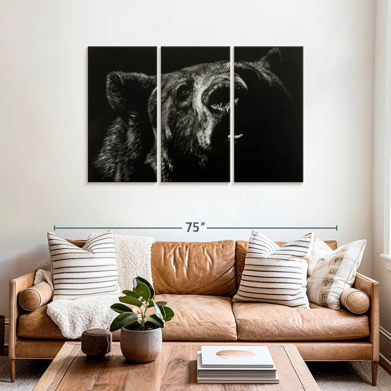 Brampt Scratchboard Critic, 36" H x 57" W
