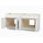 Disar 72" Double Bathroom Vanity Base Only-111753629