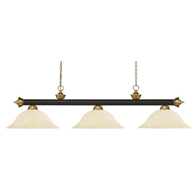 Chevelle 3 - Light Pool Table Lights Pendant
