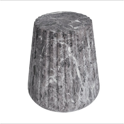 Table d'appoint d'extérieur sculptée Cleme