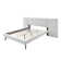 Byes Cream Boucle Extended Headboard Boucle Bed Frame