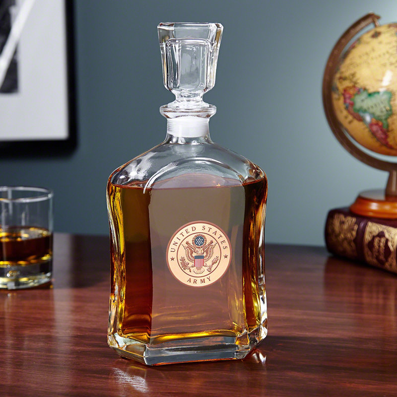 23oz. Glass Whiskey Decanter