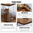 Walnut L-Shaped Solid Wood desks-108124593