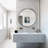 Clairlea Metal Flat Wall Mirror