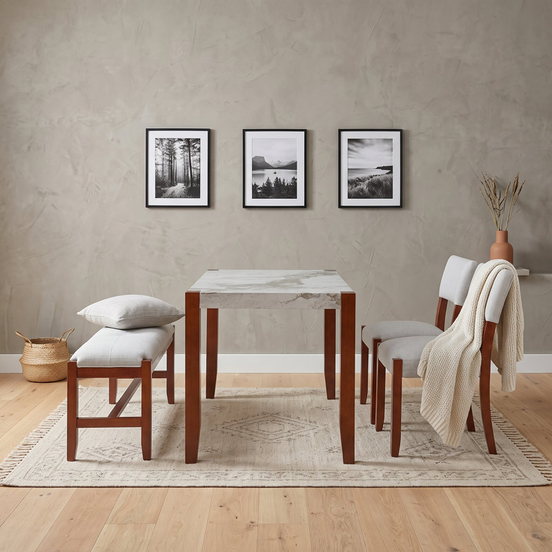Dining Set, Beige