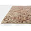 Tapis de la laine beige 5 pi 7 po x 7 pi 10 po one-of-kind-noué la à la main Nash