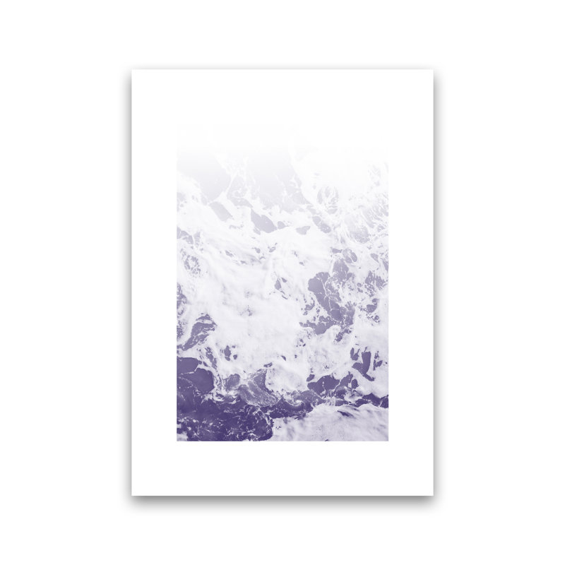 Purple Ocean - Print, No Framed, 42cm H x 29.7cm W x 1cm D