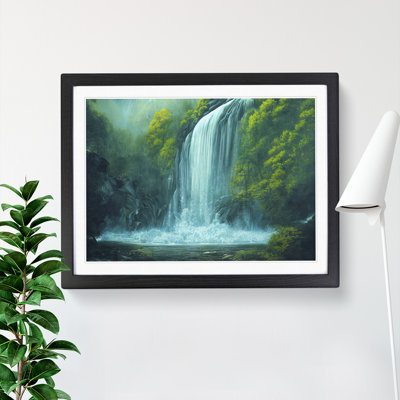 Soulful Waterfall - Framed Print