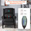 Fauteuil inclinable de massage moderne rembourré