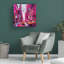 «Cityscapes Ray Heere Pop Art New York Pink 2», reproduction sur toile-90733778