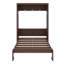 Lit escamotable peu encombrant avec armoire pliante pour bureau à domicile-1486506138