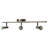 24'' 3 -Light Track Track Kit with Adjustable Head