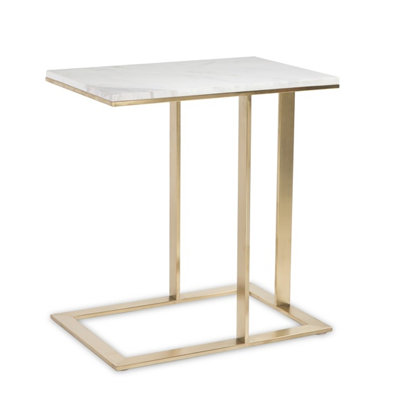 Table de bout en marbre Murph