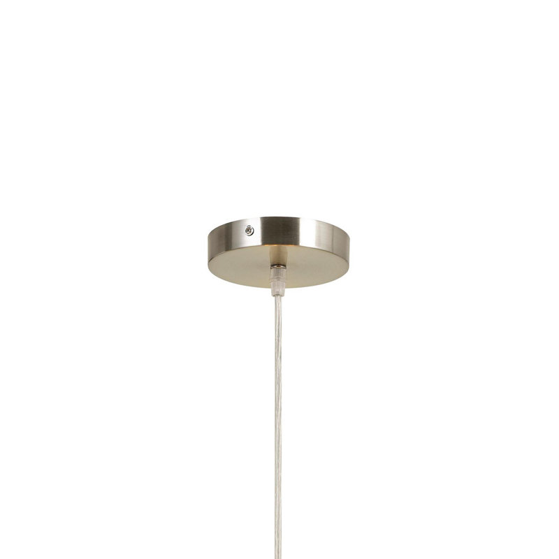 Lustre cylindrique à 3 lumières Arleen, Blanc