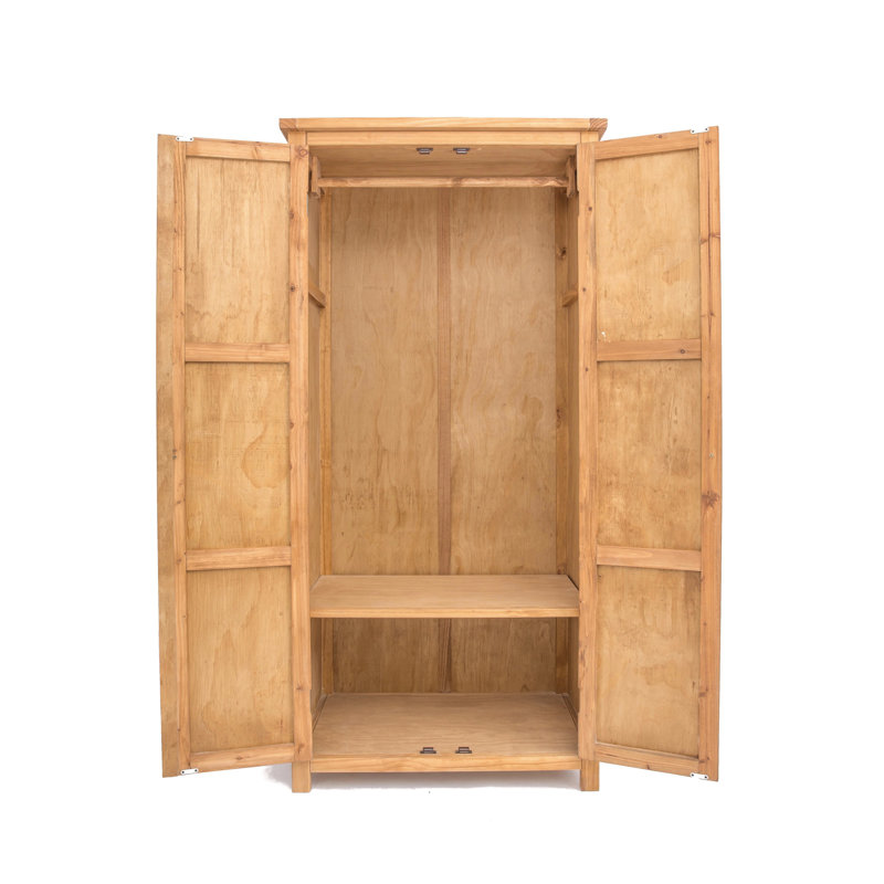 2 Door Wardrobe, Waxed