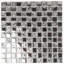 11.8" X 11.8" Polished Glass Mosaic Tile