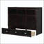 Lit escamotable double avec grands tiroirs-133569076