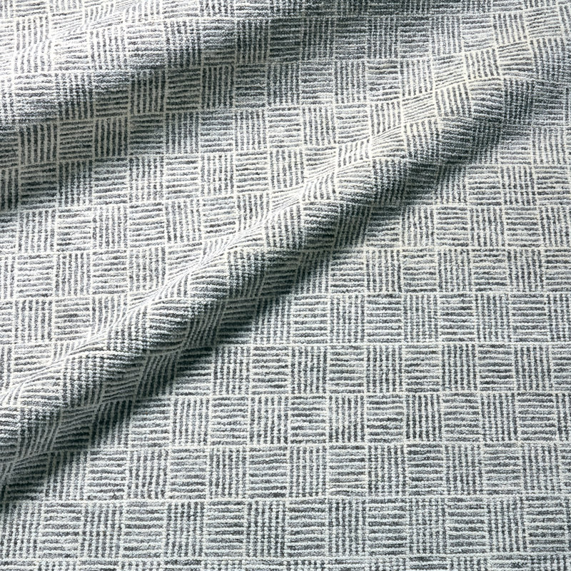 Jaipur Living Mugler RIZ05 Handknotted Geometric Ivory and Gray Area Rug (10'x14'), Rectangle 8'10" x 12'