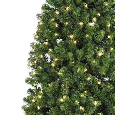 84' Lighted Fir Christmas Tree