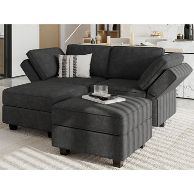 Ensemble de canapé-lit modulaire convertible Neemi