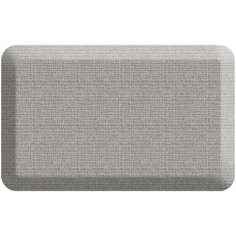 Tapis de cuisine anti-fatigue anti-fatigue, tissé Haven, Brume de pierre, 20 po x 32 po