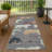 Machine Washable Indoor/Outdoor Chantille ACN2338 Lodge Rug-1916548506