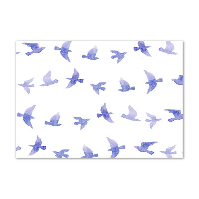 Swallows - Wrapped Canvas Print