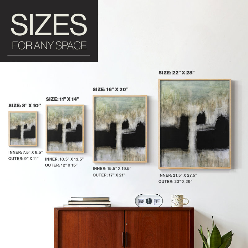 Penumbra III Framed Print - Solid Wood