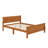 Wood Platform Bed With Headboard-1125127867-1125127868