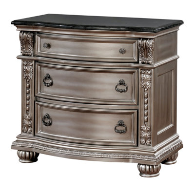 Table de chevet 3 tiroirs Friel