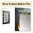 Green And Black Botanical Balance I - Botanicals Mirror, Green Unique Wall Mirror, Printed Metal Art-1564372230