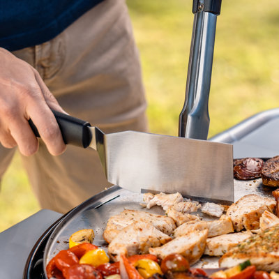 Ensemble d'outils de gril 5 pièces Charbroil Aspire - Spatule courte, spatule Turner, grattoir et (2) gicleurs à usages multiples