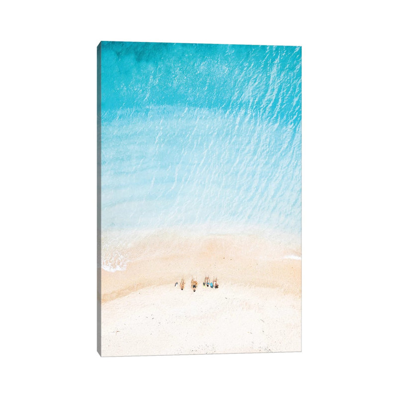 Beach People by James Vodicka - Wrapped Canvas Gallery-Wrapped Canvas Giclée, 30.48cm H x 20.32cm W