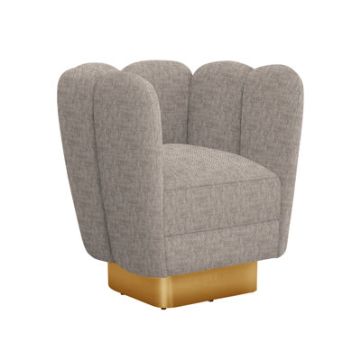 Fauteuil demi-tonneau pivotant de 31 po Gallery