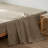 MooMee Flat Sheet 100% Washed Cotton Linen Like Textured Breathable Lightweight-107894586-107894587