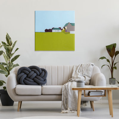 «Spring Morning Farm Land Canvas», conception par Ruth LaGue