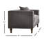 Chaise en velours Sidonia
