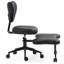 Chaise de méditation moderne avec support lombaire, coussin réglable et pivot à 360 ° pour le bureau à domicile
