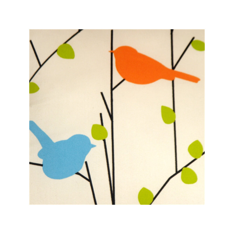 Coussin lombaire oiseaux Carlea