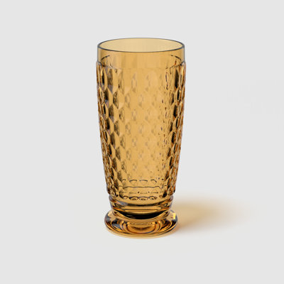 Villeroy & Boch Boston Highball Glass, 13.5 oz, Crystal Glass for Cocktails, Dishwasher-Safe