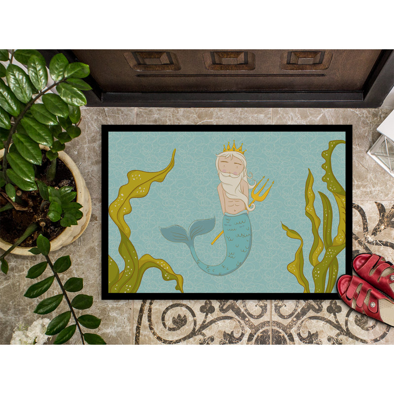 Non-Slip Outdoor Doormat, Rectangle 18" x 27"
