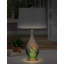 Lampe de table en verre USB