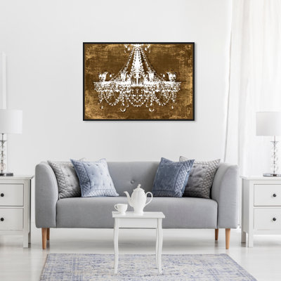 Grand lustre mode et glamour, art mural