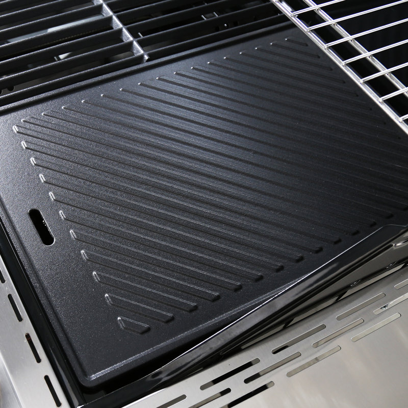 Monument Grills A005 Reversible Cast Iron Cooking Plate