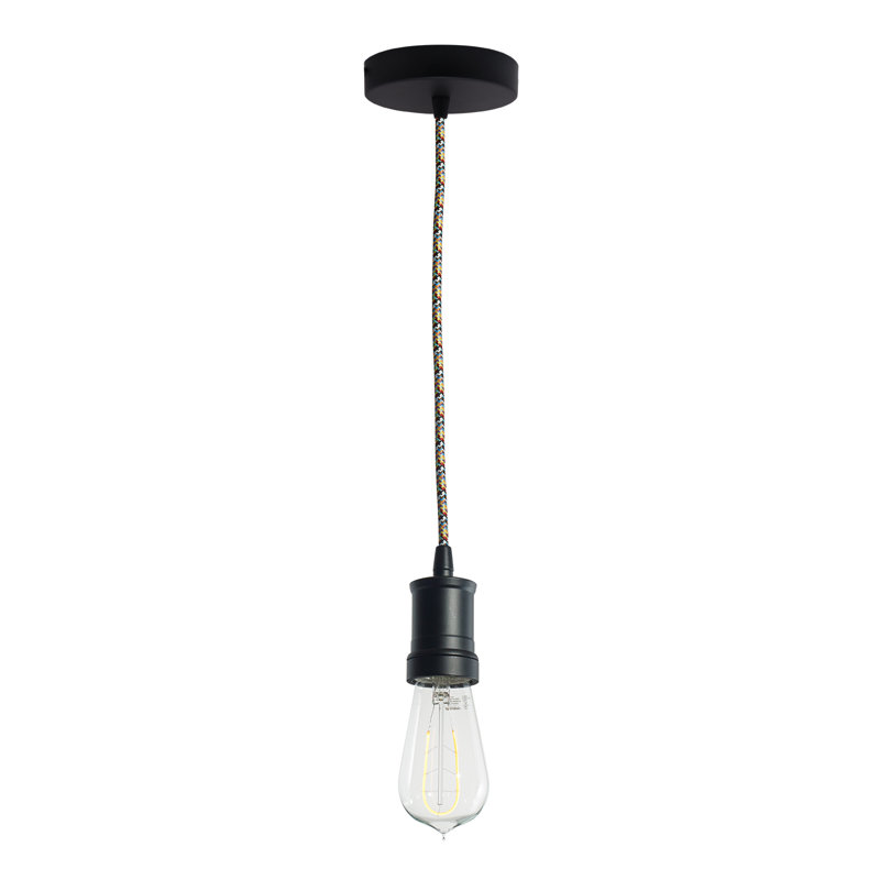 Luminaire suspendu pour une seule ampoule 1 lumières Lohmann