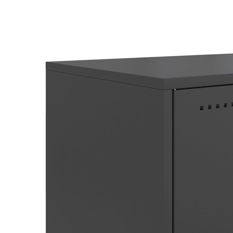 Meuble télé vidaXL, Noir