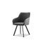 Eubanks Luxury Fabric Upholstered Dining Chair with Chrome Metal Legs - Modern Home-855081608-855081606