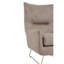 Azyan Faux Leather Armchair