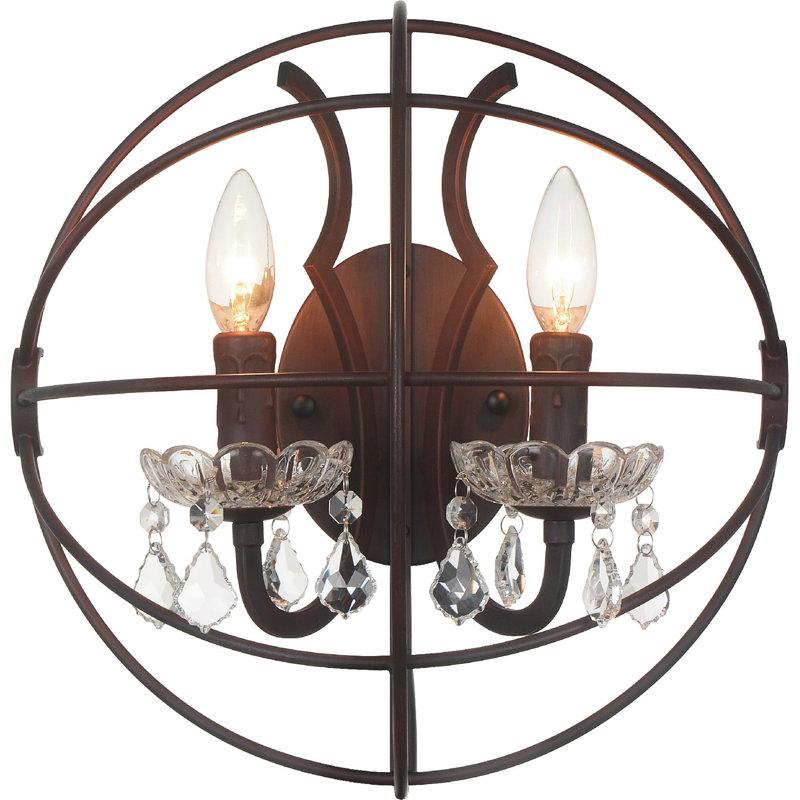 Margo Steel Candle Wall Light